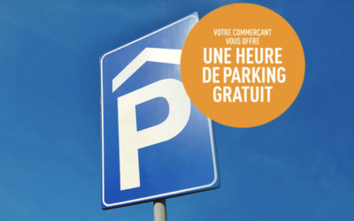 1h de parking gratuit pour votre clientèle